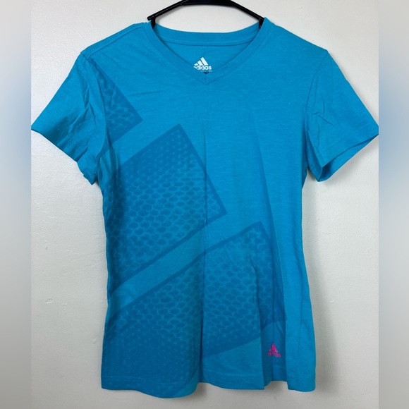 adidas Tops - Blue Adidas Women’s Short Sleeve Tee